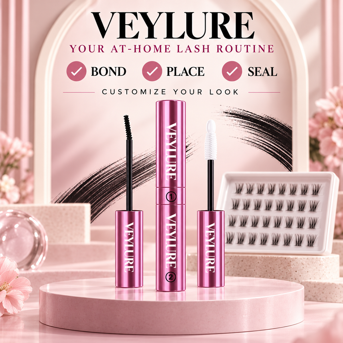 Veylure Bond & Seal 2-in-1 Cluster Lash Adhesive