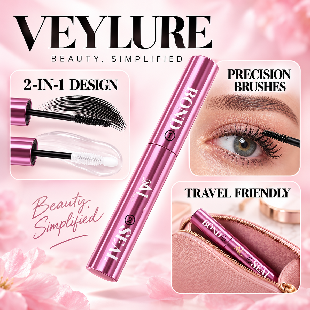 Veylure Bond & Seal 2-in-1 Cluster Lash Adhesive